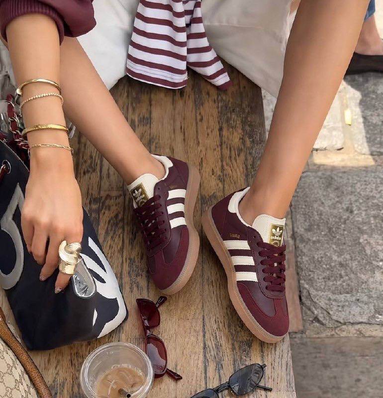 adidas❤️💋 burgundy / burdeos