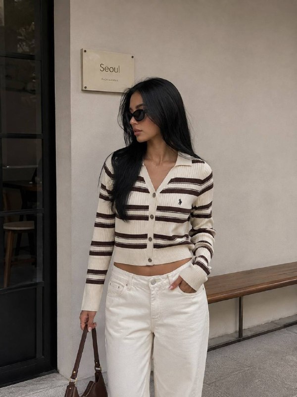 Ralph Lauren striped cardigan