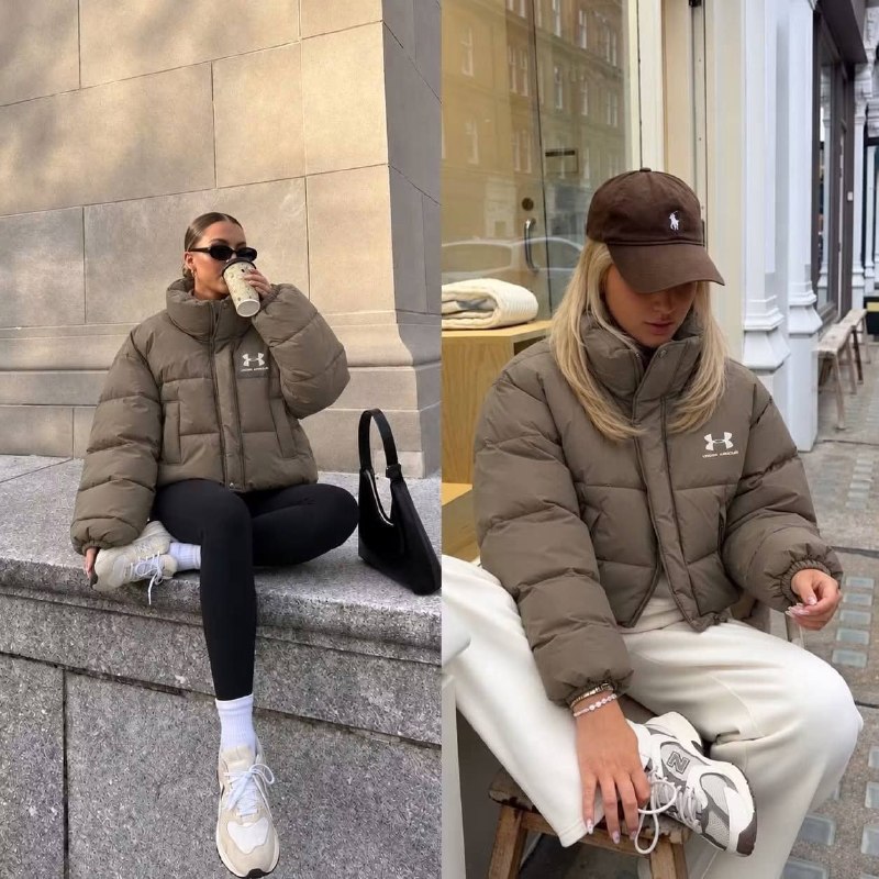 Under Armour puffer coat