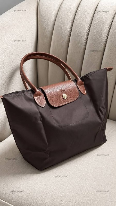 Longchamp brown tote bag