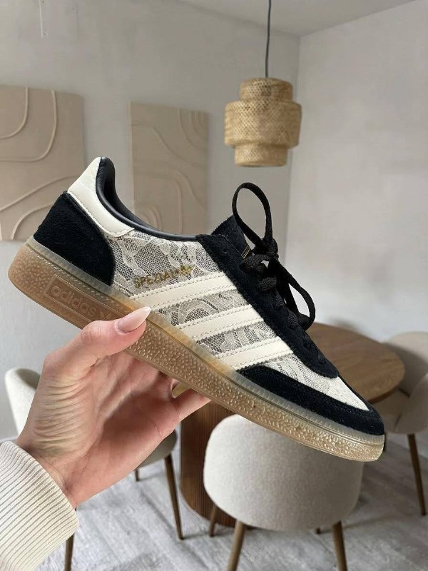 adidas Samba black and white kids trainers