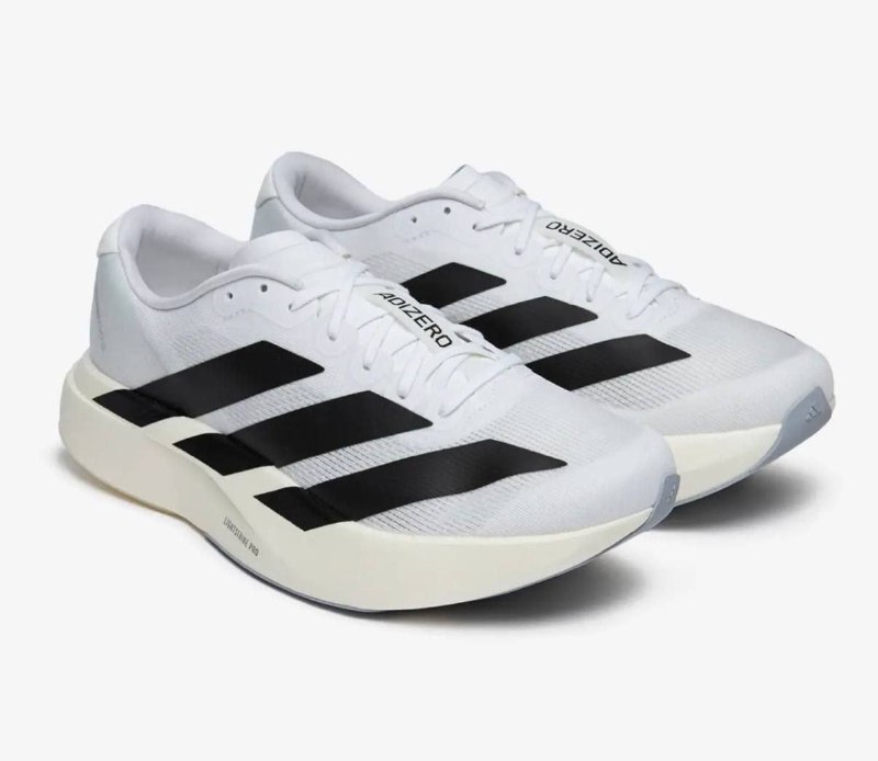 adidas Adizero white trainers