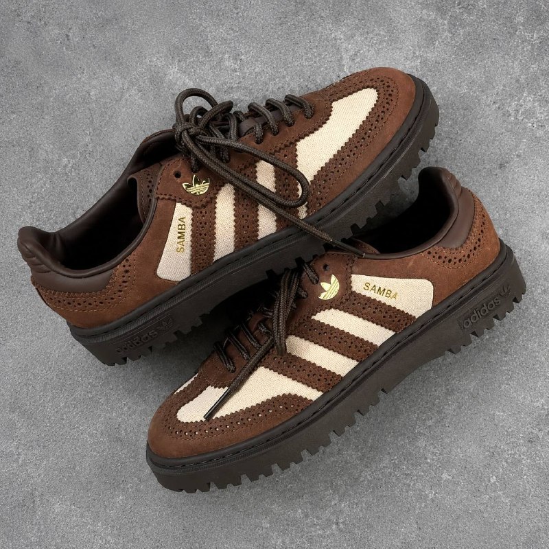 adidas Samba WTR brown trainers