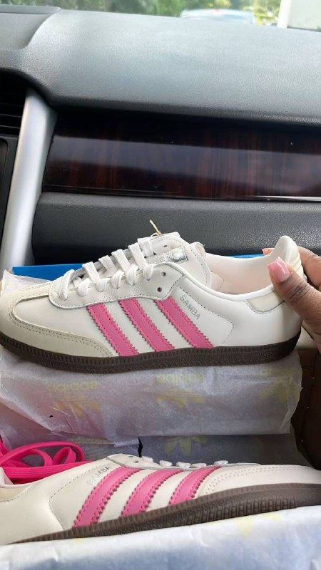 Soft Pink adidas Samba Shoes