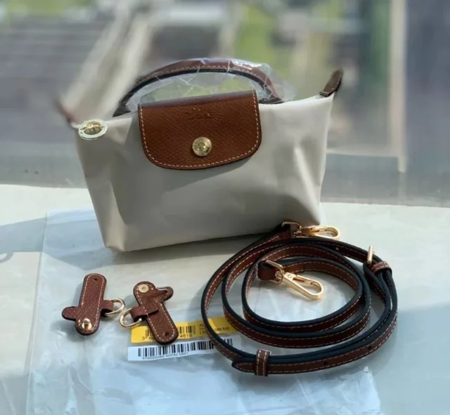 Longchamp Le Pliage dumpling bag (France)