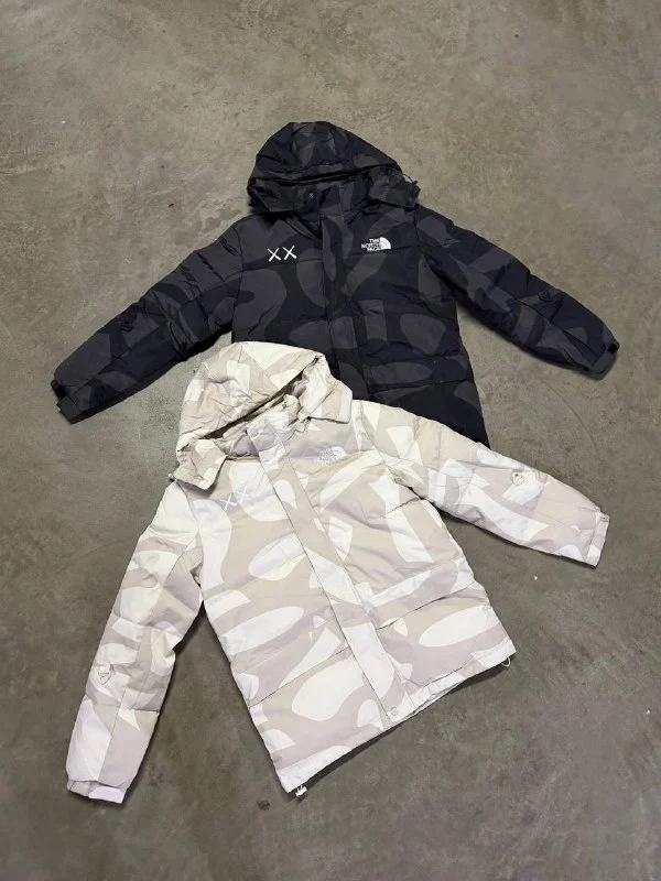 The North Face x KAWS camouflage jacket